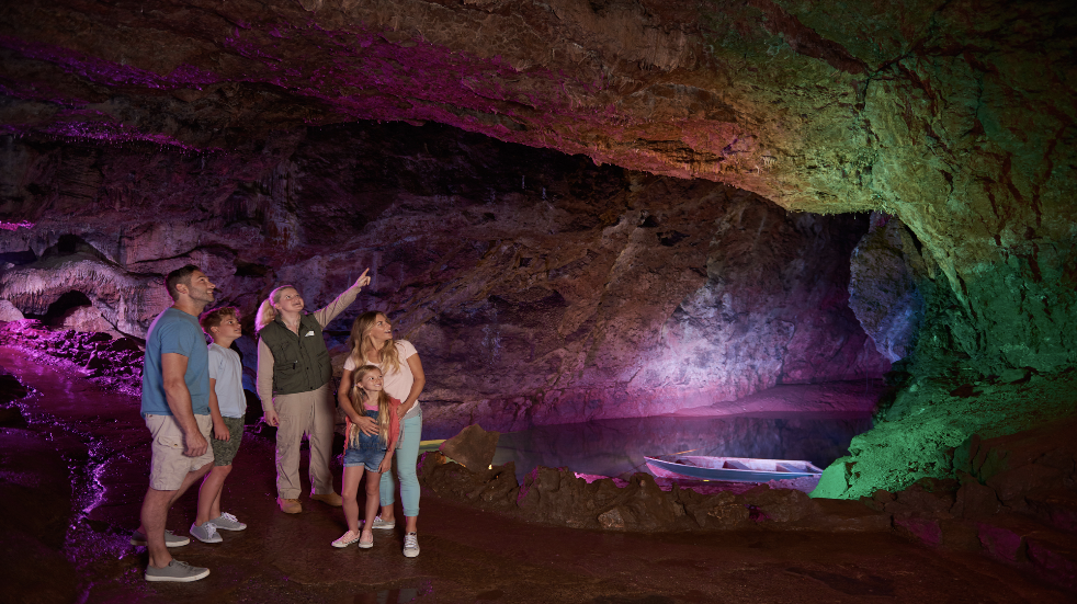 Famous caves of Wookey Hole
